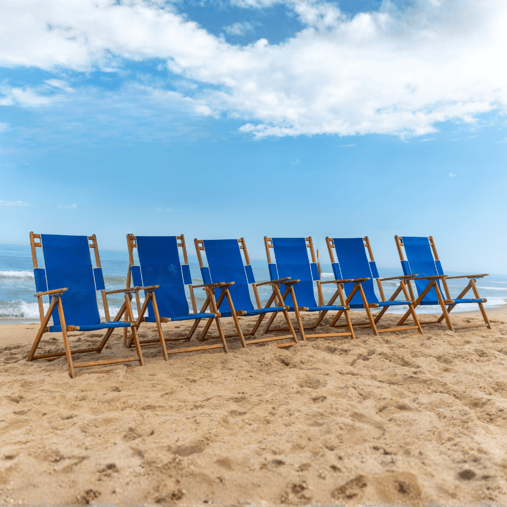 Classic Beach Chair w/ Footrests Value Package