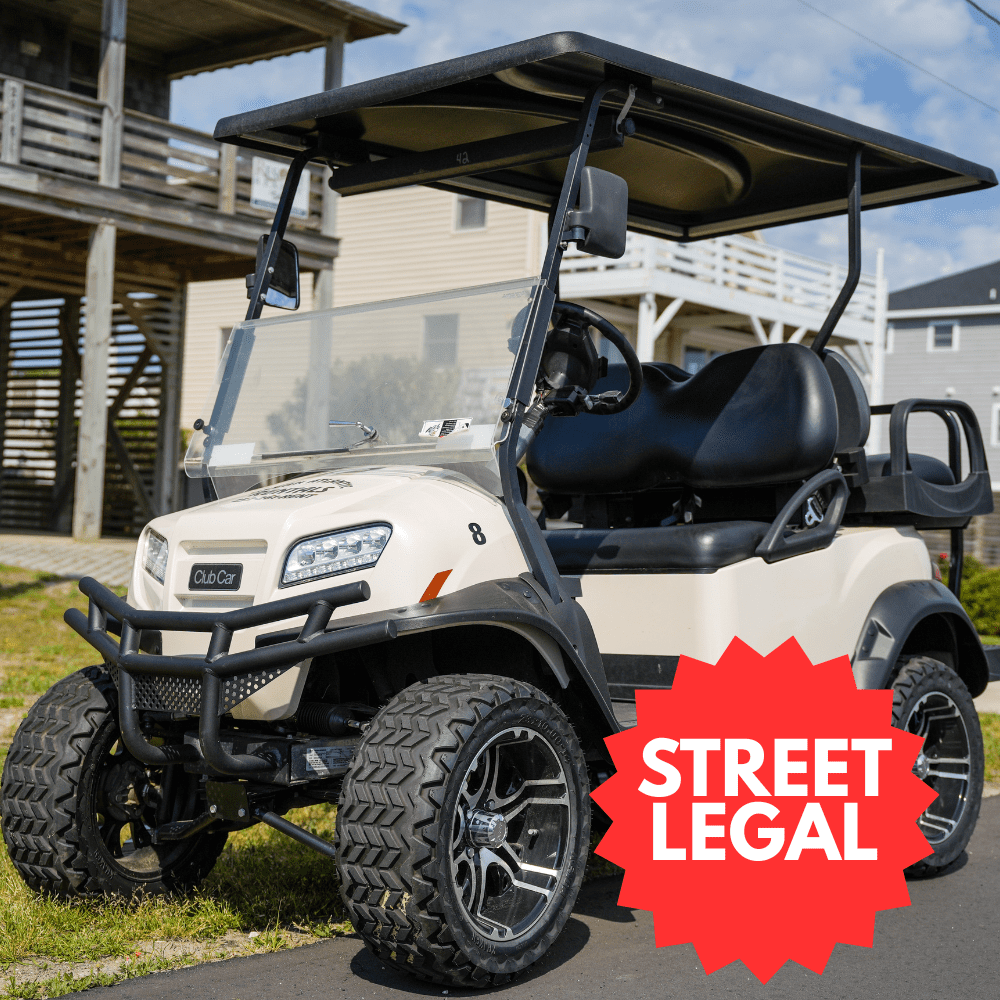Premium Lifted 4 Seater LSV Golf Cart
