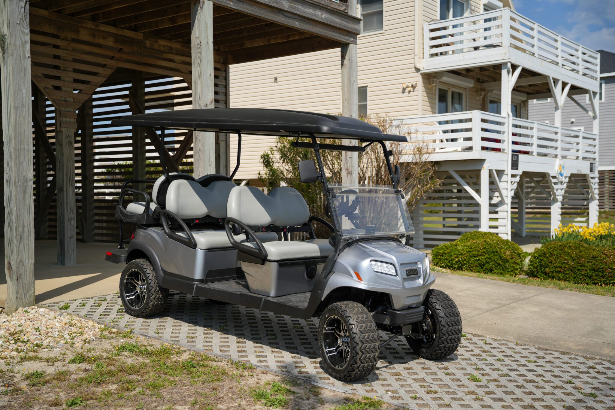 Premium Lifted 6 Seater LSV Golf Cart - Image 2