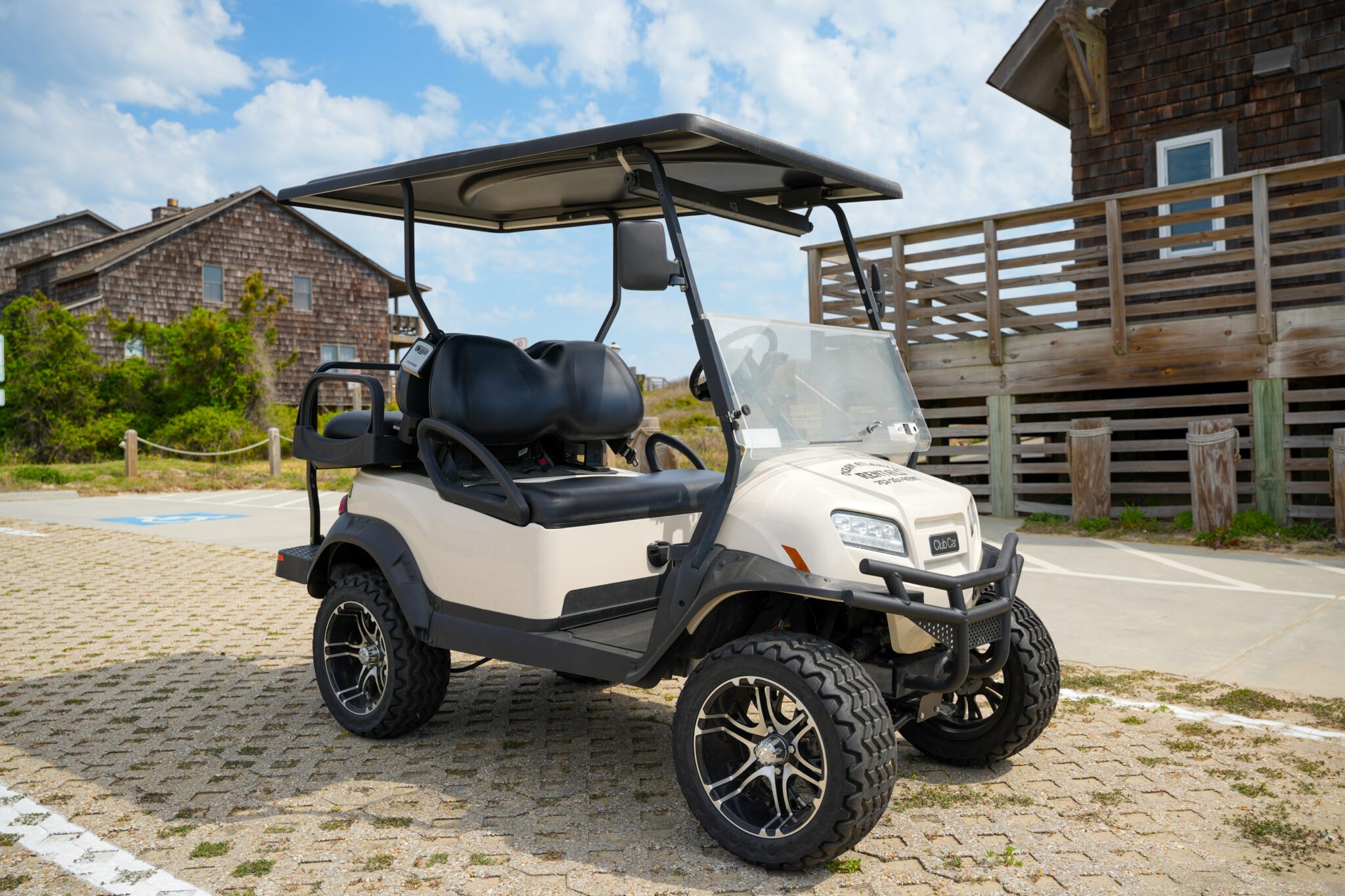 Premium Lifted 4 Seater LSV Golf Cart - Image 2