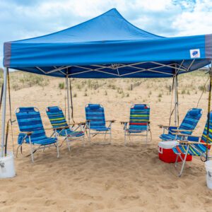 Cabana and Big Boy Chair Setup Service (1 Tent with 6 Chairs)