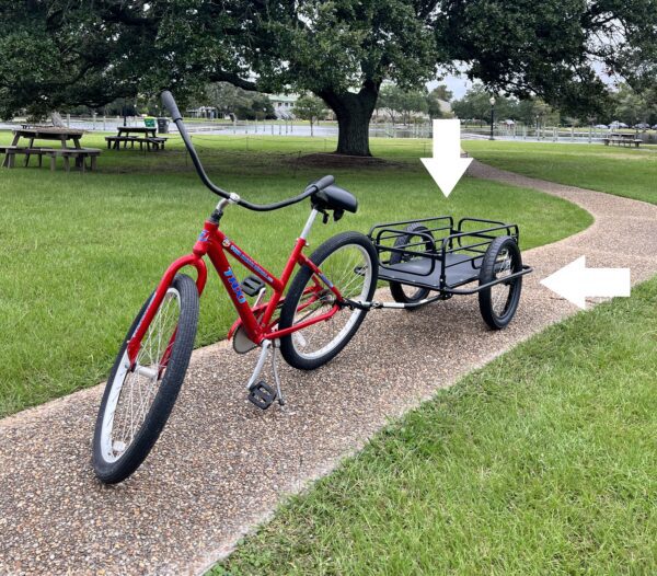 Bike Trailer for Gear (Beach Gear Cart Only) - Image 3